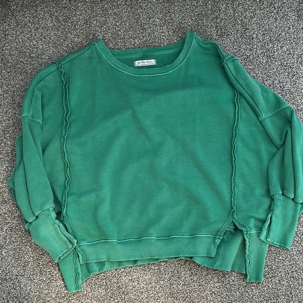 We The Free Green Sweatshirt